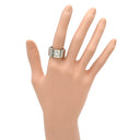 カルティエ Cartier ハイラブリング ホワイトゴールド K18WG ダイヤモンド #54 リング 指輪 1P 1石 1粒 ダイヤ K18WG Au750 18K 18金 幅広 14号