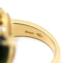 ブルガリ BVLGARI アストラーレ チェルキ イエローゴールド K18YG ダイヤモンド マルチストーン リング 指輪 ダイヤ 色石 マルチストーン 10号