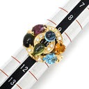 ブルガリ BVLGARI アストラーレ チェルキ イエローゴールド K18YG ダイヤモンド マルチストーン リング 指輪 ダイヤ 色石 マルチストーン 10号
