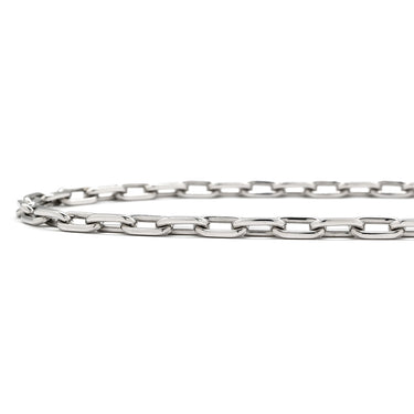 カルティエ Cartier スパルタカス ホワイトゴールド K18WG ネックレス K18WG Au750 18K チェーン 46cm サントス ドゥ カルティエ