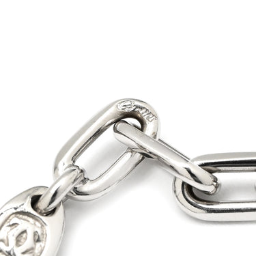 カルティエ Cartier スパルタカス ホワイトゴールド K18WG ネックレス K18WG Au750 18K チェーン 46cm サントス ドゥ カルティエ