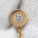ブルガリ BVLGARI ブルガリブルガリ ピンクゴールド K18PG ダイヤモンド ホワイトマザーオブパール ピアス Au750 ダイヤ ドロップ スイング マザーオブパール シェル