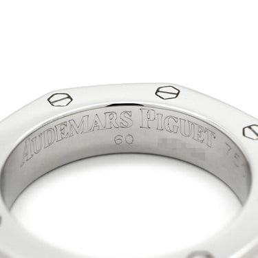 オーデマピゲ AUDEMARS PIGUET ロイヤル オーク BG0513.BCP.60.N000 ホワイトゴールド K18WG #60 リング 指輪 オクタゴン 八角形 ビス ネジ 19号