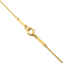 ティファニー Tiffany & Co バイザヤード シングルダイヤ イエローゴールド K18YG ダイヤモンド ネックレス T&Co. 1P 1石 1粒 エルサペレッティ