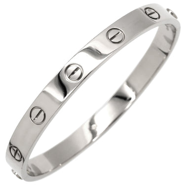 カルティエ Cartier LOVE ラブブレスレット 旧型 ホワイトゴールド K18WG #16 ブレスレット 750WG 18K 18金 バングル