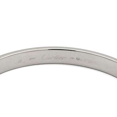 カルティエ Cartier LOVE ラブブレスレット 旧型 ホワイトゴールド K18WG #16 ブレスレット 750WG 18K 18金 バングル