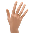 ティファニー Tiffany & Co 1Pサファイア イエローゴールド K18YG サファイア リング 指輪 青 18K 750 ペアシェイプ 8号