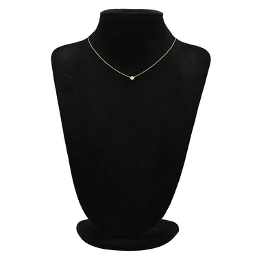ティファニー Tiffany & Co バイザヤード シングルダイヤモンド ペンダント イエローゴールド K18YG ダイヤモンド ネックレス T&Co. 1P 1石 1粒 エルサペレッティ