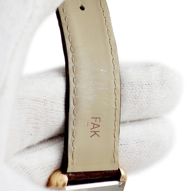 腕時計 カルティエ Cartier タンク ソロ SM W5200024 クオーツ レディース K18PG×SS コンビ スクエア シルバー ローマン 青針