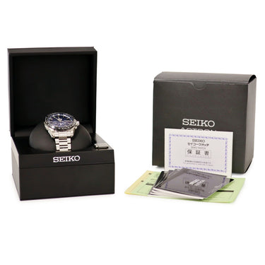腕時計 セイコー SEIKO アストロン ビッグデイト SBXB147 8X42-0AC0 クオーツ メンズ ソーラーGPS衛星電波時計 ワールドタイム