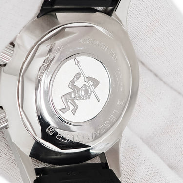 腕時計 ロンジン LONGINES ヘリテージ レジェンド ダイバー L3.674.4 自動巻き メンズ ブラック 黒 インナー回転ベゼル 復刻モデル