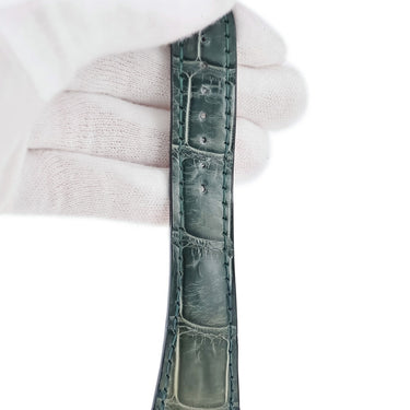 腕時計 オーデマピゲ AUDEMARS PIGUET カナペ 15066BC 自動巻き メンズ K18WG無垢 純正ダイヤ ブルー シェル ローマン バー