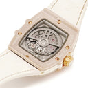 腕時計 ウブロ HUBLOT スピリット オブ ビッグバン ベージュセラミック 665.CZ.898B.LR.1204 自動巻き メンズ K18KG 純正ダイヤ