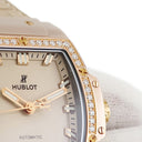 腕時計 ウブロ HUBLOT スピリット オブ ビッグバン ベージュセラミック 665.CZ.898B.LR.1204 自動巻き メンズ K18KG 純正ダイヤ