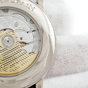 腕時計 ブランパン BLANCPAIN ヴィルレ アニュアルカレンダー GMT 6670-1542-55B 自動巻き メンズ OH済 K18WG無垢 ギョウシェ ローマン