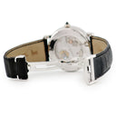 腕時計 カルティエ Cartier ロトンド ラージデイト W1550751 手巻き メンズ K18WG無垢 ギョウシェ ローマン 青針 スモールセコンド