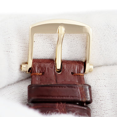 腕時計 ブレゲ BREGUET クラシック アールデコ 5967BA/11/9W6 手巻き メンズ K18YG無垢 ギヨシェ ローマン 青針 薄型 コインエッジ