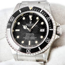 腕時計 ロレックス ROLEX シードゥエラー 16660 81番台 自動巻き メンズ OH済 81番台 ブラック ベンツ針 逆回転防止ベゼル デイト