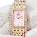 腕時計 クレドール Credor GTWE944 5A70-3C90 クオーツ レディース メーカーOH済 K18RG無垢 純正ダイヤ ピンク オパール セイコー