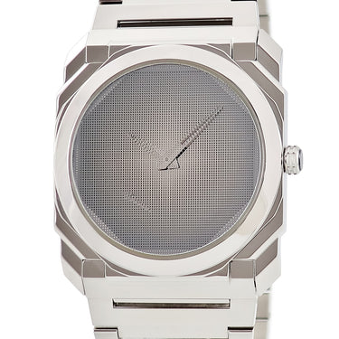 腕時計 ブルガリ BVLGARI オクト フィニッシモ 妹島和世 103710 BGO40SXT 自動巻き メンズ シルバー 建築家 コラボ 限定