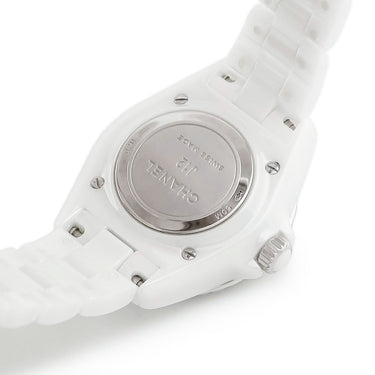 腕時計 シャネル CHANEL J12 33mm H6418 クオーツ レディース 純正ダイヤ ホワイトセラミック 白