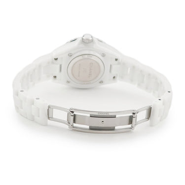 腕時計 シャネル CHANEL J12 33mm H6418 クオーツ レディース 純正ダイヤ ホワイトセラミック 白