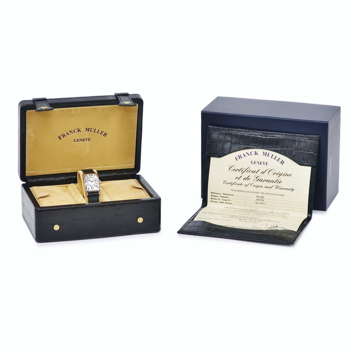 フランクミュラー FRANCK MULLER ロングアイランド 902QZ クオーツ