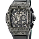 腕時計 ウブロ HUBLOT スピリットオブビッグバン フロステッドカーボン YOSHIDAスペシャル 641.QK.0110.RX.YOS 自動巻き メンズ 限定