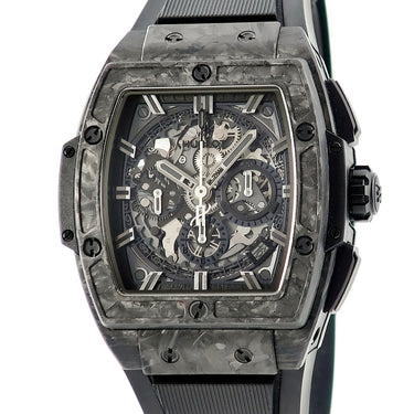 腕時計 ウブロ HUBLOT スピリットオブビッグバン フロステッドカーボン YOSHIDAスペシャル 641.QK.0110.RX.YOS 自動巻き メンズ 限定
