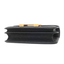 エルメス HERMES コンスタンス3 24 ブラック オーストリッチ ショルダーバッグ ゴールド金具 黒