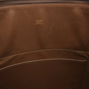 エルメス HERMES ボリード 35 エトリュスク オーストリッチ 2WAYバッグ ゴールド金具 茶