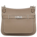 エルメス HERMES ジプシエール34 エトゥープ トリヨンクレマンス ショルダーバッグ シルバー金具 グレージュ