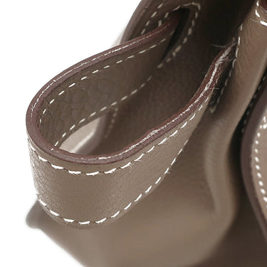 エルメス HERMES ジプシエール34 エトゥープ トリヨンクレマンス ショルダーバッグ シルバー金具 グレージュ