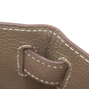 エルメス HERMES ジプシエール34 エトゥープ トリヨンクレマンス ショルダーバッグ シルバー金具 グレージュ