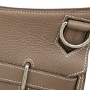 エルメス HERMES ジプシエール34 エトゥープ トリヨンクレマンス ショルダーバッグ シルバー金具 グレージュ