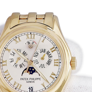 腕時計 パテックフィリップ PATEK PHILIPPE コンプリケーション アニュアルカレンダー ムーンフェイズ 5036/1J-001 自動巻き メンズ K18YG