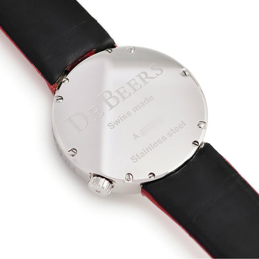 腕時計 デビアス DE BEERS タリスマン サンタイム WADT03Z00SR1 クオーツ レディース 純正ダイヤ パヴェ シルバー