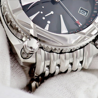 腕時計 セイコー SEIKO ガランテ GMT 美しき傷跡 SBLA065 5R66-0AW0 自動巻き メンズ スプリングドライブ ブラック デイト 限定