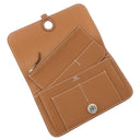 エルメス HERMES ドゴンデュオ ドゴンGM ゴールド トゴ 長財布 シルバー金具 茶 二つ折り財布 2024年製