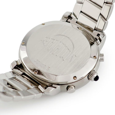 腕時計 オーデマピゲ AUDEMARS PIGUET ミレネリー クロノグラフ 25897ST.00.1136ST.01 自動巻き メンズ 白 アラビア スモセコ デイト オーバル