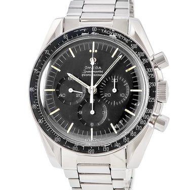 腕時計 オメガ OMEGA スピードマスター プロフェッショナル 4thモデル ST105.012-66 手巻き メンズ クロノグラフ タキメーター 黒
