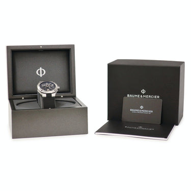 腕時計 ボーム&メルシエ BAUME&MERCIER リビエラ スケルトン M0A10721 自動巻き メンズ 未使用 12角形 ブラック 黒 シースルー