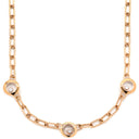 ショパール CHOPARD ハッピーダイヤモンド アイコン 85A117-5101 ローズゴールド K18PG ダイヤモンド ネックレス 新品 未使用 ピンクゴールド 750 RG 18K 3石 3粒