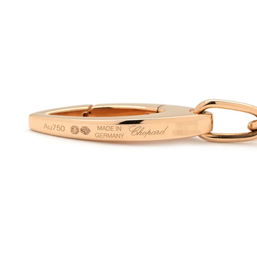 ショパール CHOPARD ハッピーダイヤモンド アイコン 85A117-5101 ローズゴールド K18PG ダイヤモンド ネックレス 新品 未使用 ピンクゴールド 750 RG 18K 3石 3粒