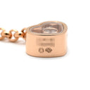 ショパール CHOPARD ハッピーハート ダイヤ 81A148-5301 ローズゴールド K18PG ダイヤモンド マザーオブパール ネックレス 新品 未使用 ピンクゴールド 750 18K 2石 2粒