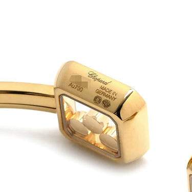 ショパール CHOPARD ハッピーダイヤモンド アイコン 85A114-0001 イエローゴールド K18YG ダイヤモンド ブレスレット バングル Au750 YG 18K 新品 未使用