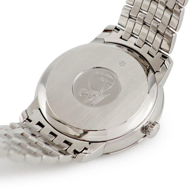 腕時計 オメガ OMEGA デヴィル プレステージ クロノメーター 424.10.40.20.06.002 自動巻き メンズ デビル グレー