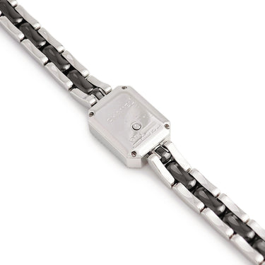 腕時計 シャネル CHANEL プルミエール セラミック H2163 クオーツ レディース 純正ダイヤ 黒 ブラック 角型
