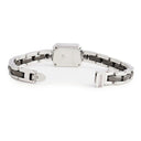 腕時計 シャネル CHANEL プルミエール セラミック H2163 クオーツ レディース 純正ダイヤ 黒 ブラック 角型