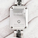 腕時計 シャネル CHANEL プルミエール セラミック H2163 クオーツ レディース 純正ダイヤ 黒 ブラック 角型